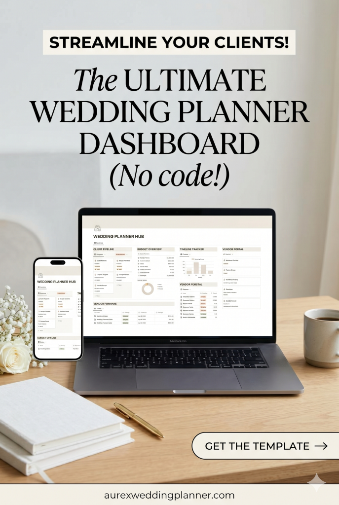 Wedding Planner Dashboard + Guide